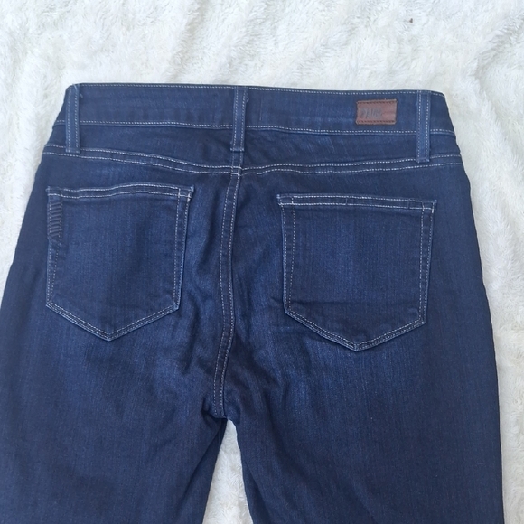 PAIGE Blue Skinny Jeans Classic Fit - Picture 9 of 10